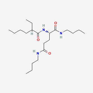 Chemical structure of Dibutyl ethylhexanoyl glutamide