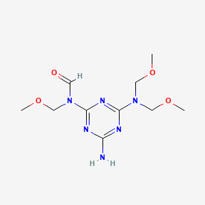 Chemical structure of (2R,3R,5S,6S)-5,6-Bis(azidomethyl)-2,3-dimethoxy-2,3-dimethyl-1,4-dioxane