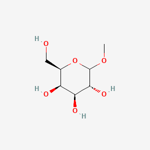 Chemical structure of Methyl D-galactopyranoside