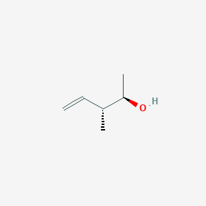 Chemical structure of (2R,3R)-3-Methylpent-4-en-2-ol