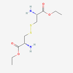 Chemical structure of Diethyl cystinate