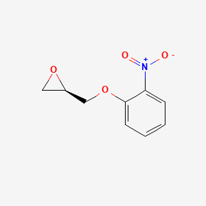 Chemical structure of (R)-2-((2-Nitrophenoxy)methyl)oxirane