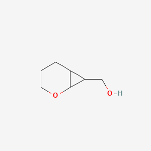 Chemical structure of (2-oxabicyclo[4.1.0]heptan-7-yl)methanol