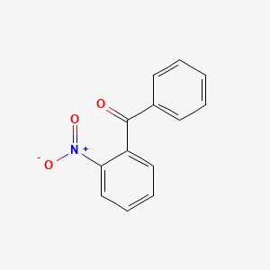 Chemical structure of (2-Nitrophenyl)(phenyl)methanone