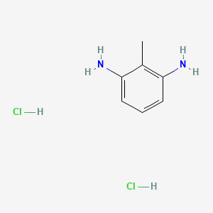 Chemical structure of (2-Methylpyridin-3-yl)methanamine dihydrochloride