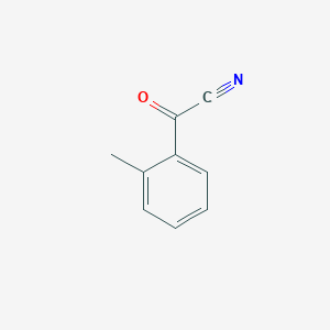 Chemical structure of 2-Methylbenzoyl cyanide