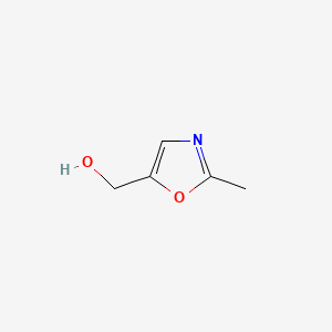 Chemical structure of 2-Methyl-5-oxazolemethanol