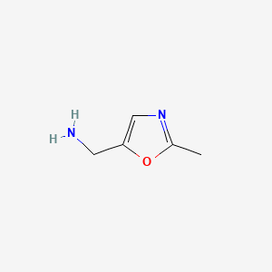 Chemical structure of (2-Methyloxazol-5-yl)methanamine
