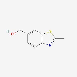 Chemical structure of (2-Methylbenzo[d]thiazol-6-yl)methanol