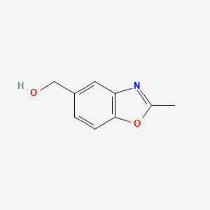 Chemical structure of (2-Methylbenzo[d]oxazol-5-yl)methanol
