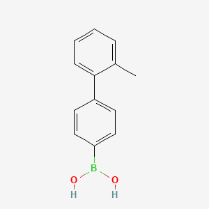 Chemical structure of (2'-Methyl-[1,1'-biphenyl]-4-yl)boronic acid