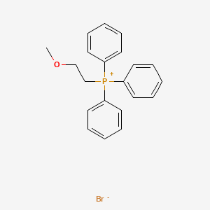 Chemical structure of (2-Methoxyethyl)triphenylphosphonium bromide