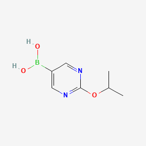 Chemical structure of (2-Isopropoxypyrimidin-5-yl)boronic acid