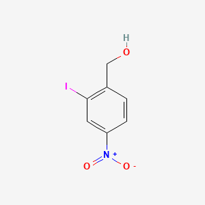 Chemical structure of (2-Iodo-4-nitrophenyl)methanol