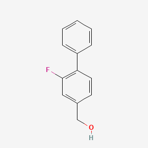 Chemical structure of (2-Fluorobiphenyl-4-yl)methanol