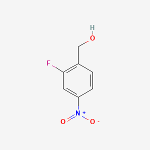 Chemical structure of (2-Fluoro-4-nitrophenyl)methanol