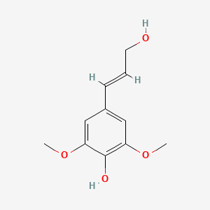 Chemical structure of (2E)-3-{1,4-Dioxaspiro[4.5]dec-7-en-7-yl}prop-2-enoic acid