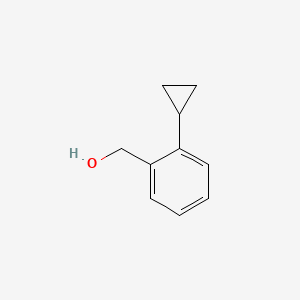 Chemical structure of (2-Cyclopropylphenyl)methanol