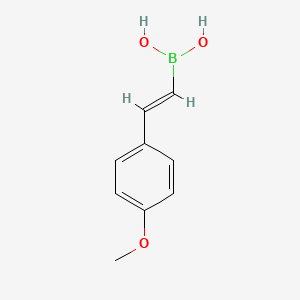 Chemical structure of (2-Cyclopropoxyphenyl)boronic acid