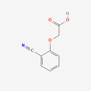 Chemical structure of (2-Cyanophenoxy)acetic Acid