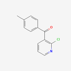 Chemical structure of (2-Chloropyridin-3-yl)(p-tolyl)methanone