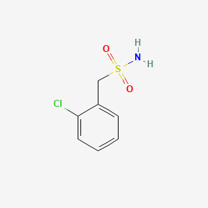 Chemical structure of 2-Chlorobenzylsulfonamide
