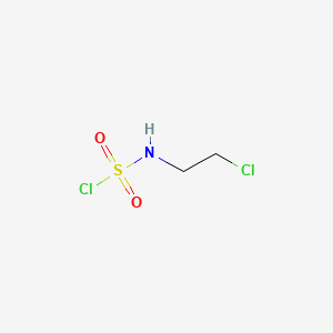 Chemical structure of (2-Chloroethyl)sulfamoyl Chloride