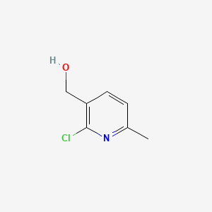 Chemical structure of (2-Chloro-6-methylpyridin-3-yl)methanol