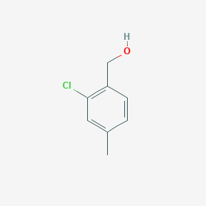Chemical structure of (2-Chloro-4-methylphenyl)methanol