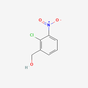 Chemical structure of (2-Chloro-3-nitrophenyl)methanol