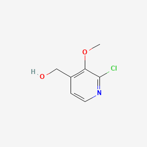 Chemical structure of (2-Chloro-3-methoxypyridin-4-yl)methanol