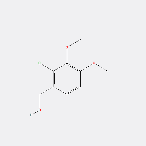 Chemical structure of (2-Chloro-3,4-dimethoxyphenyl)methanol