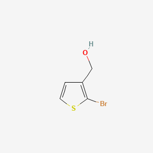 Chemical structure of (2-Bromothiophen-3-yl)methanol