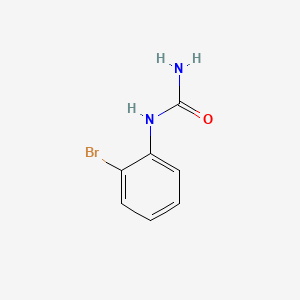 Chemical structure of (2-Bromophenyl)urea