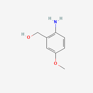 Chemical structure of (2-Amino-5-methoxyphenyl)methanol