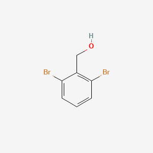 Chemical structure of (2,6-Dibromophenyl)Methanol