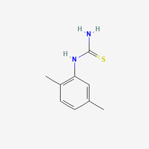 Chemical structure of (2,5-DIMETHYL-PHENYL)-THIOUREA