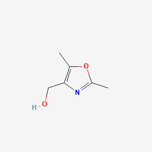 Chemical structure of (2,5-Dimethyloxazol-4-yl)methanol