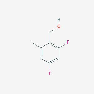 Chemical structure of (2,4-Difluoro-6-methylphenyl)methanol