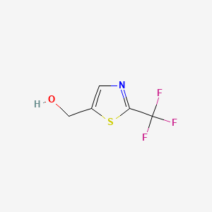 Chemical structure of (2-(Trifluoromethyl)thiazol-5-yl)methanol