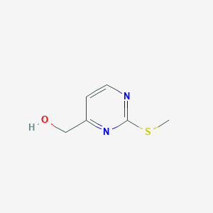 Chemical structure of (2-(Methylthio)pyrimidin-4-yl)methanol