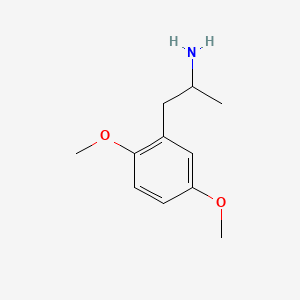 Chemical structure of (2-((2-Methoxyethoxy)methyl)phenyl)methanamine