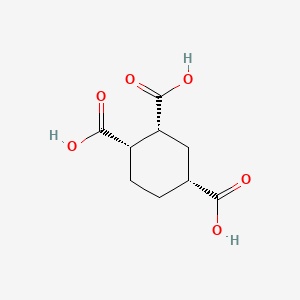 Chemical structure of (1α,2α,4α)-1,2,4-Cyclohexanetricarboxylic Acid