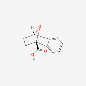 Chemical structure of (1S,4R)-1,2,3,4-Tetrahydro-1,4-epoxynaphthalene-1-carboxylic Acid