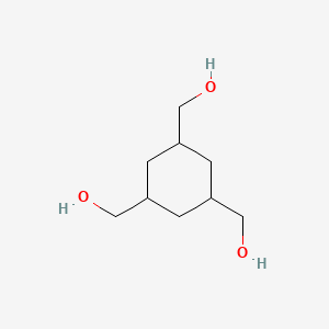 Chemical structure of 1,3,5-Cyclohexanetrimethanol