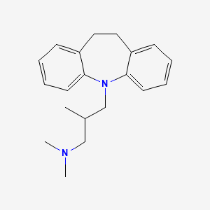 Chemical structure of (1S,2S)-N',N'-Bis(phenylmethyl)-1,2-cyclohexanediamine Dihydrochloride