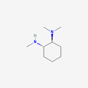 Chemical structure of (1S,2S)-N,N,N'-triMethyl-1,2-diaMinocyclohexane