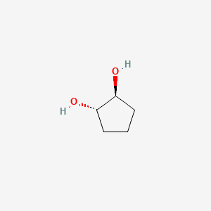 Chemical structure of (1S,2S)-1,2-Cyclopentanediol