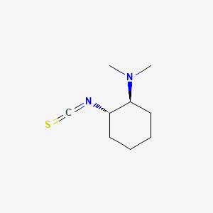 Chemical structure of (1S,2S)-2-isothiocyanato-N,N-diMethyl- CyclohexanaMin