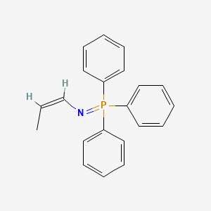 Chemical structure of (1S,2S)-2-(Diphenylphosphino)-2,3-dihydro-1H-inden-1-amine